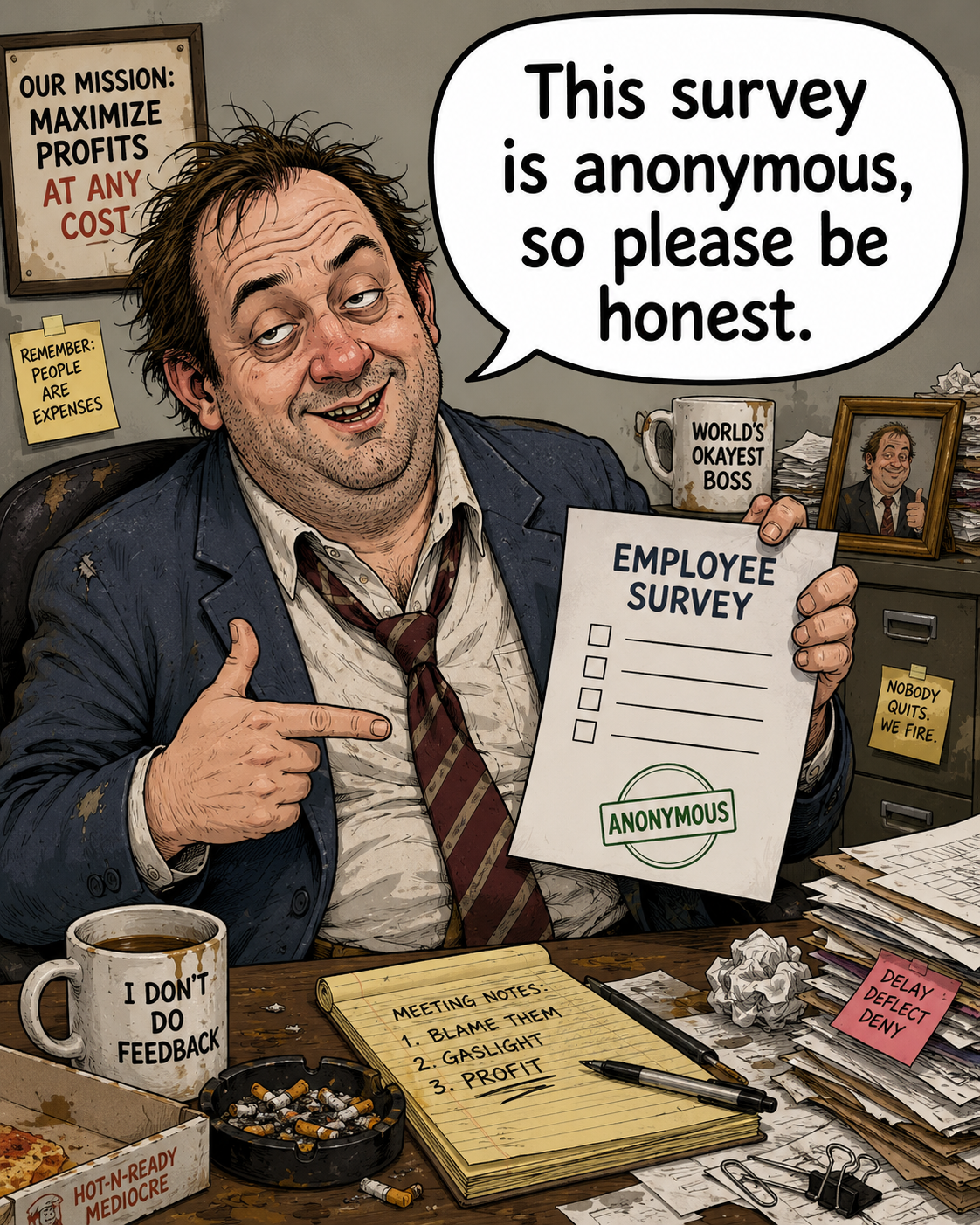 The Survey Is Anonymous