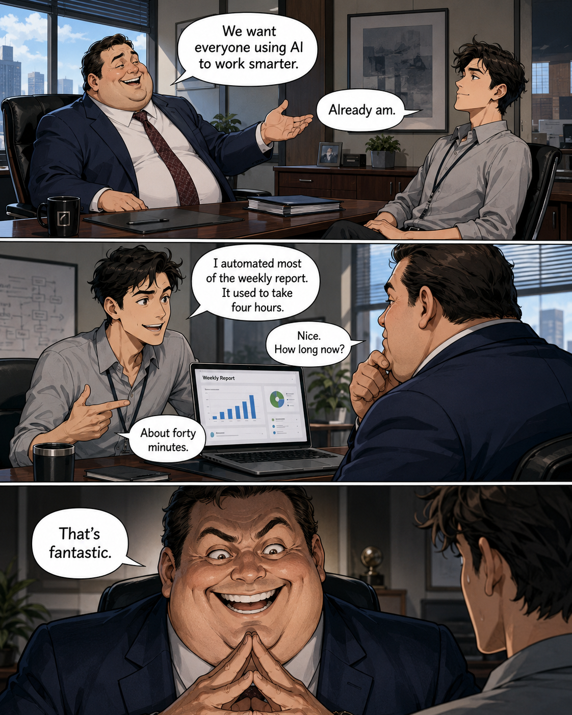 AI Made You More Efficient